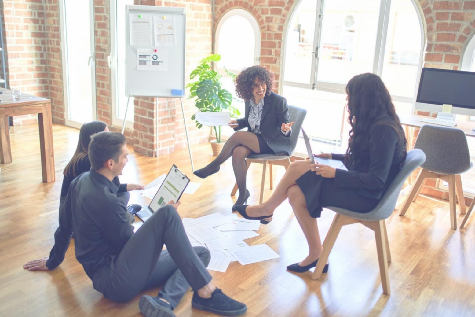Geschäftsbesprechung bei crenovarilux
